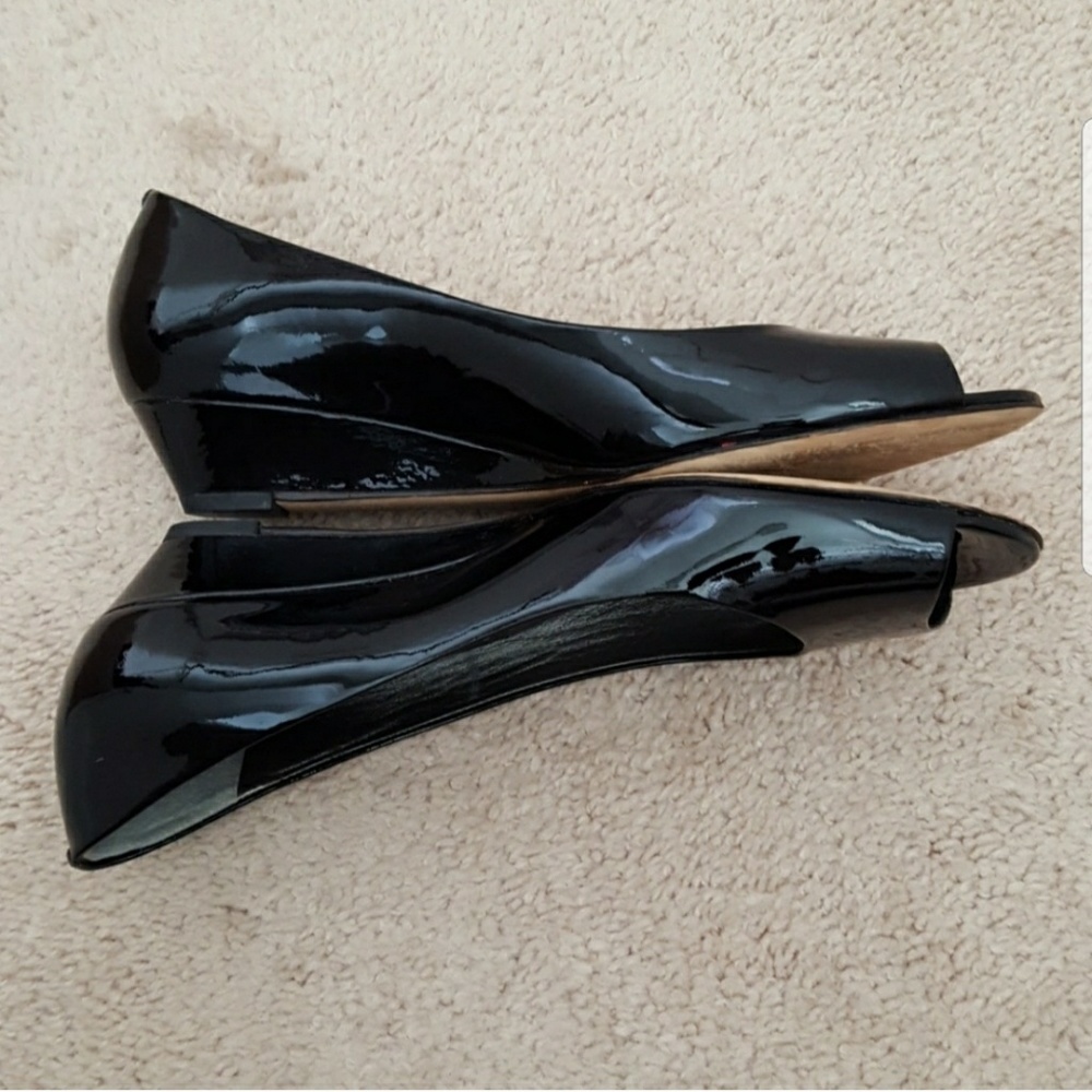 Cole Haan Peep Toe Nike Air Wedge